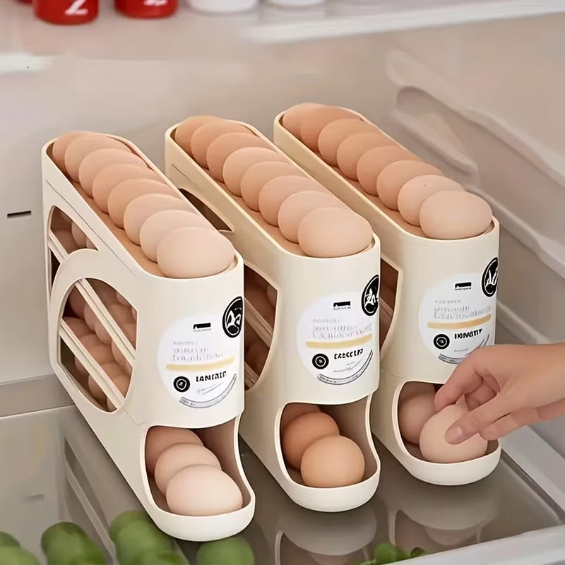 Organizador de Huevos Deslizante para Refrigerador