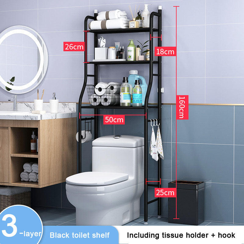 Estante Organizador de Baño — 3 Niveles sobre Inodoro